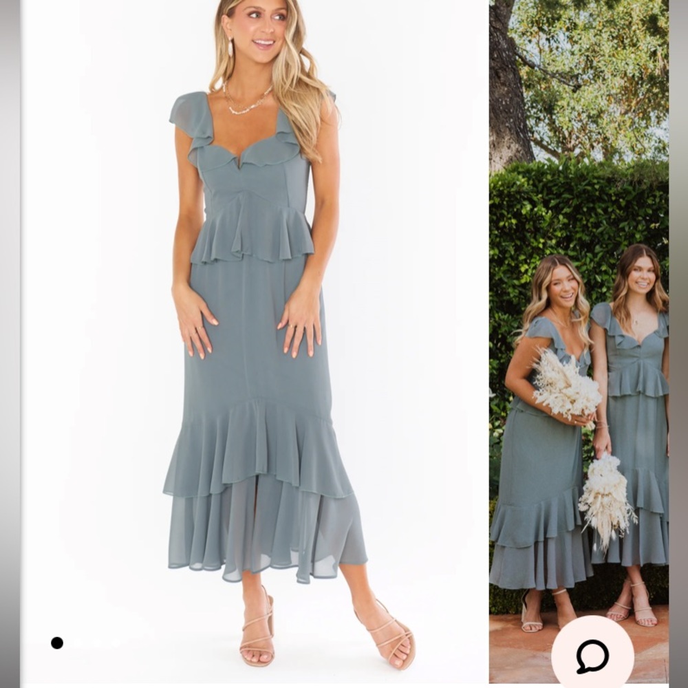 Show Me Your Mumu Reese Ruffle Dress